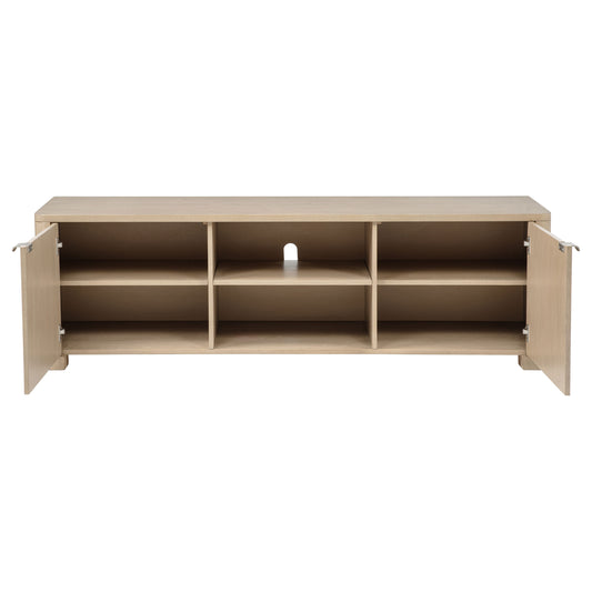 Marcelo 71-inch TV Stand Media Console Light Elm