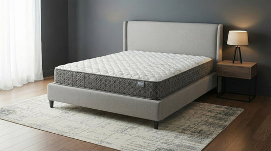 Hayes Queen Firm Tight Top Hybrid Mattress White