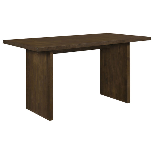 Decker 7-piece 70-inch Rectangular Counter Height Dining Set Grey and Walnut