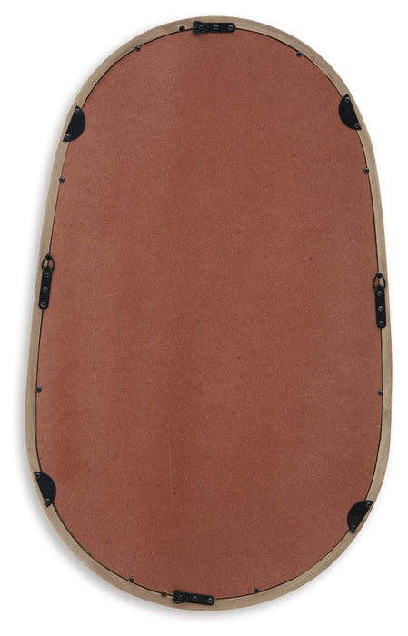 Aarilynn - Accent Mirror - Antique Brown