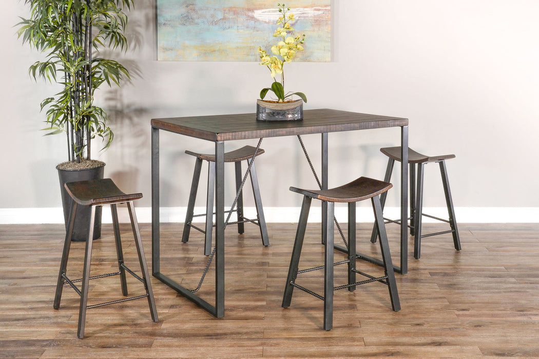 Homestead - Counter Height Table - Tobacco Leaf