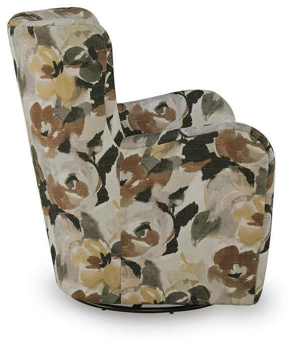 Rowenburg - Swivel Glider Accent Chair