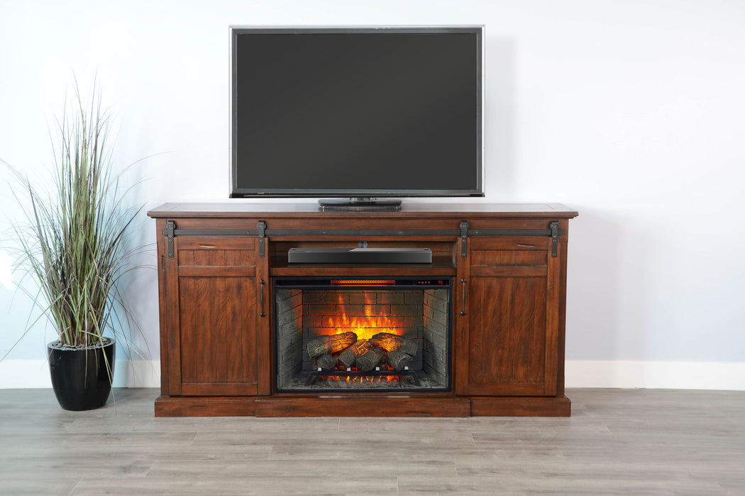 Tuscany - TV Console - Vintage Mocha