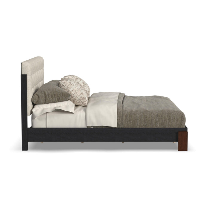 Waterfall - Queen Footboard - Black