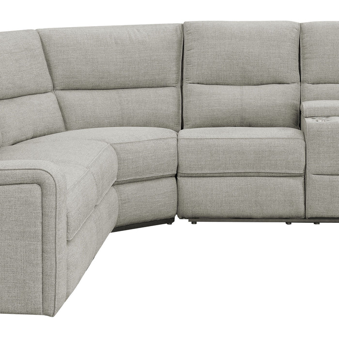 Medford - Fabric Sectional - Driftwood Tan