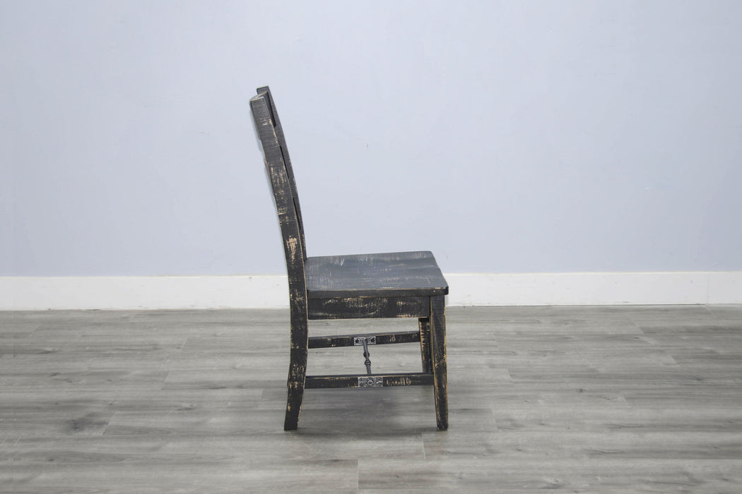 Ladderback - Chair With Turnbukle Stretchers (Set of 2)