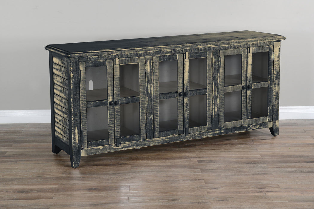 Marina - 70" TV Console - Black Sand