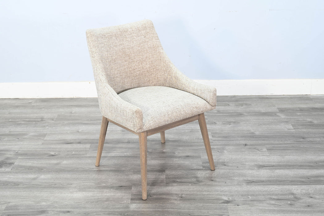 Olivia - Lowback Cushioned Dining Chair (Set of 2) - Wheat