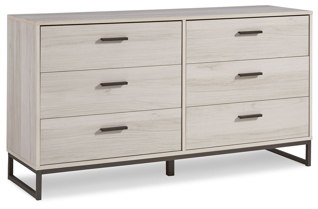 Socalle - Six Drawer Dresser