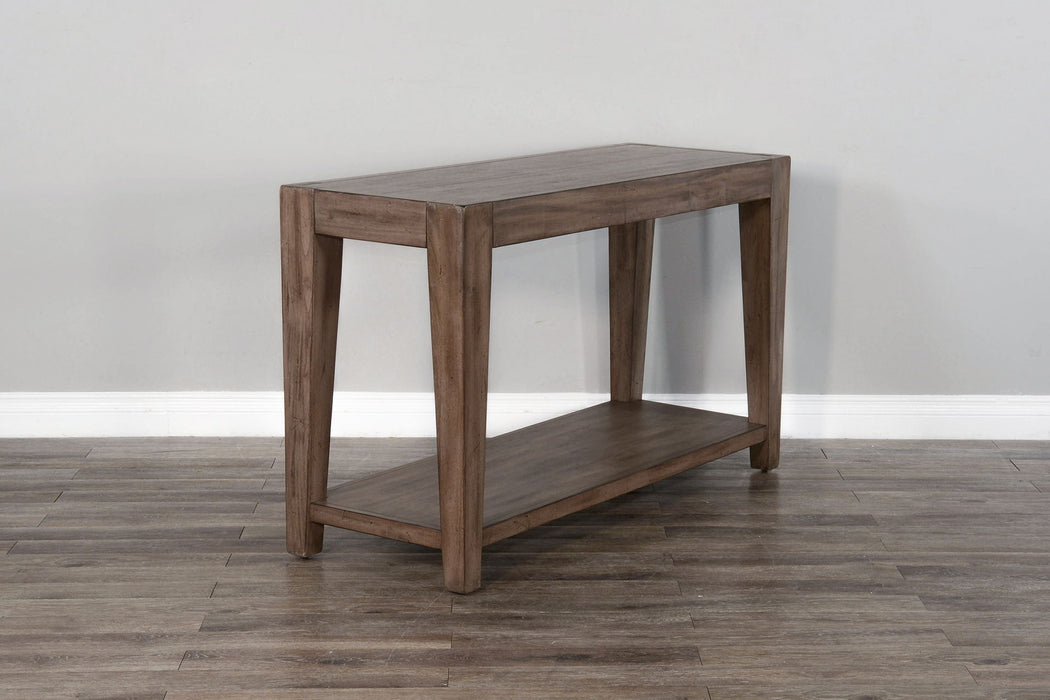 Doe Valley - Mahogany Wood Coffee Table With Casters