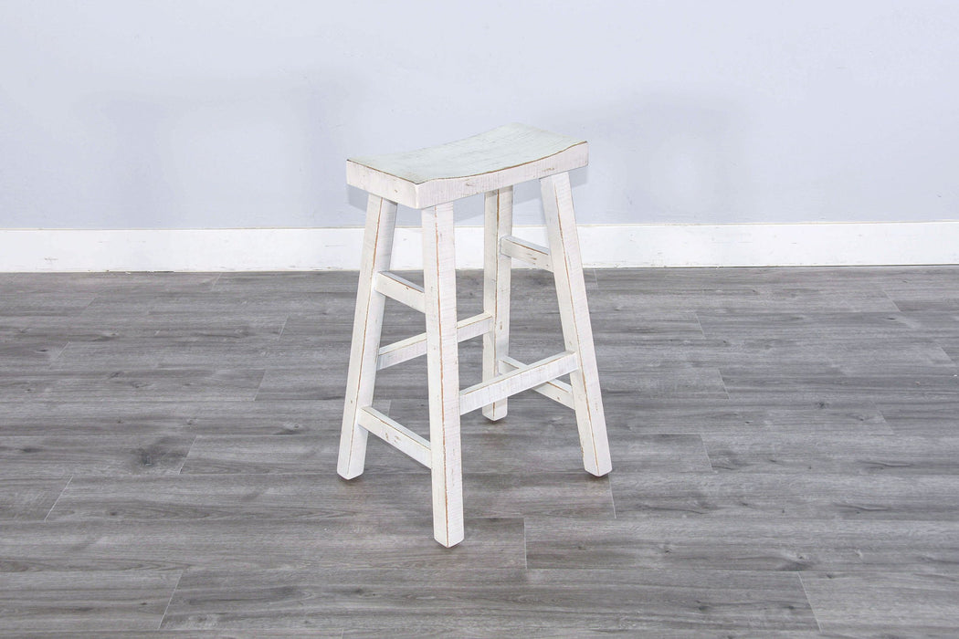 Marina - Stool With Wood Seat (Set of 2)