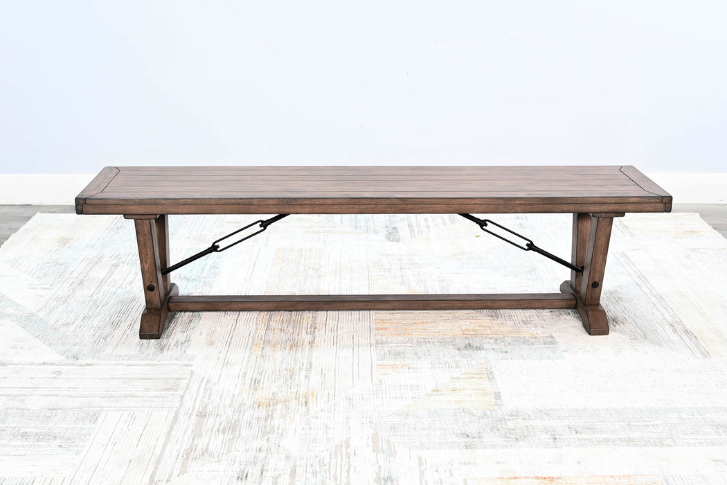 Doe Valley - Yellowstone Bench With Turnbuckles - Buckskin