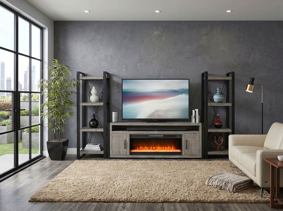 Alpine - Entertainment Wall - Gray
