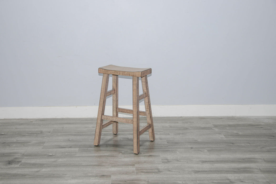 Marina - Stool With Wood Seat (Set of 2)
