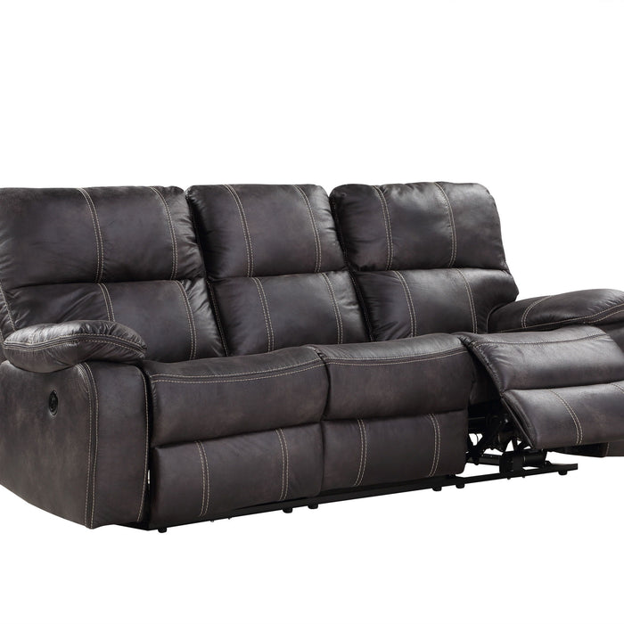 Jessie James - Power Sofa - Dark Graphite