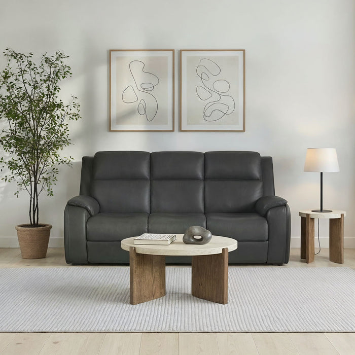 Ziggy - Power Reclining Sofa With Power Headrest, Lumbar, Heat & Massage