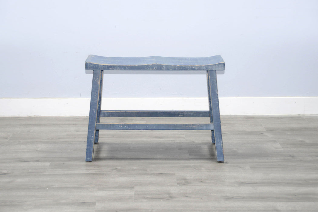 Marina - Bench With Wood Seat