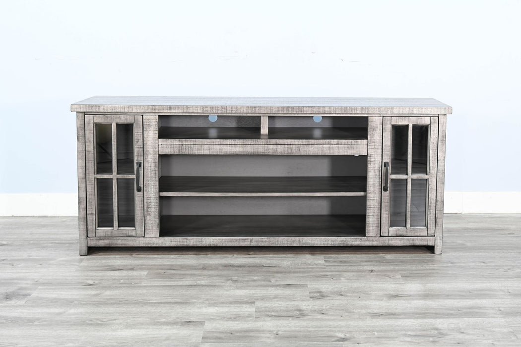 Alpine - 76" Media Console - Gray