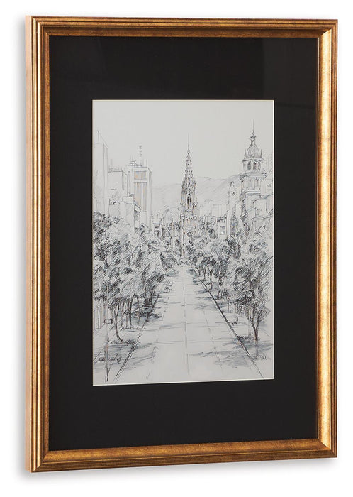 Lemmill - Wall Art - Black / White