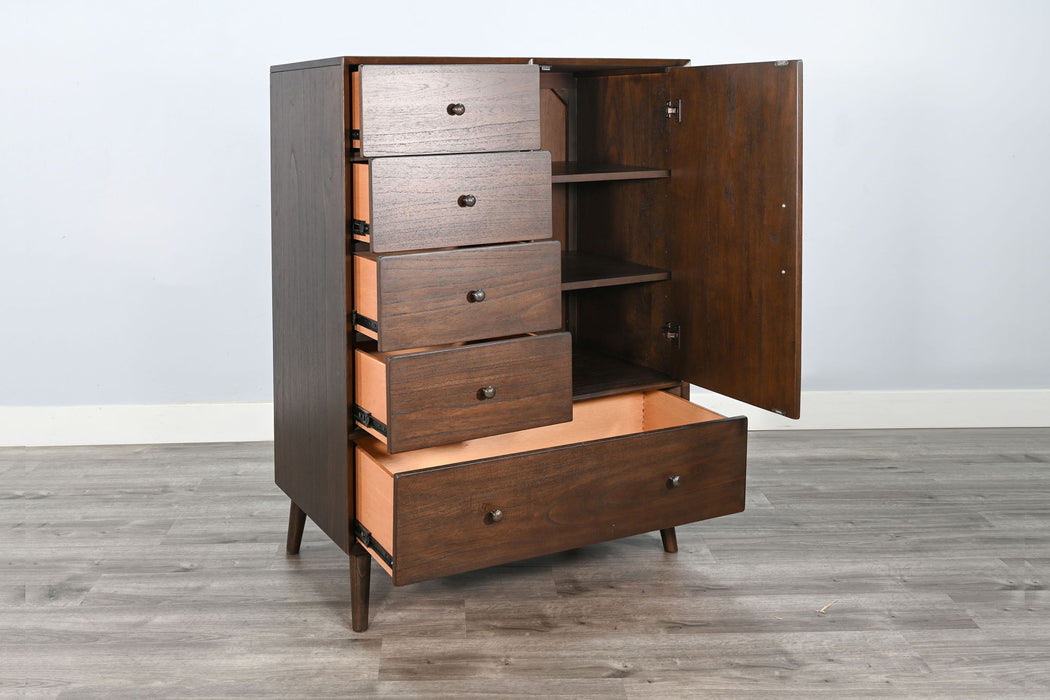 Mid-Century Modern - Storage Chest - Walnut