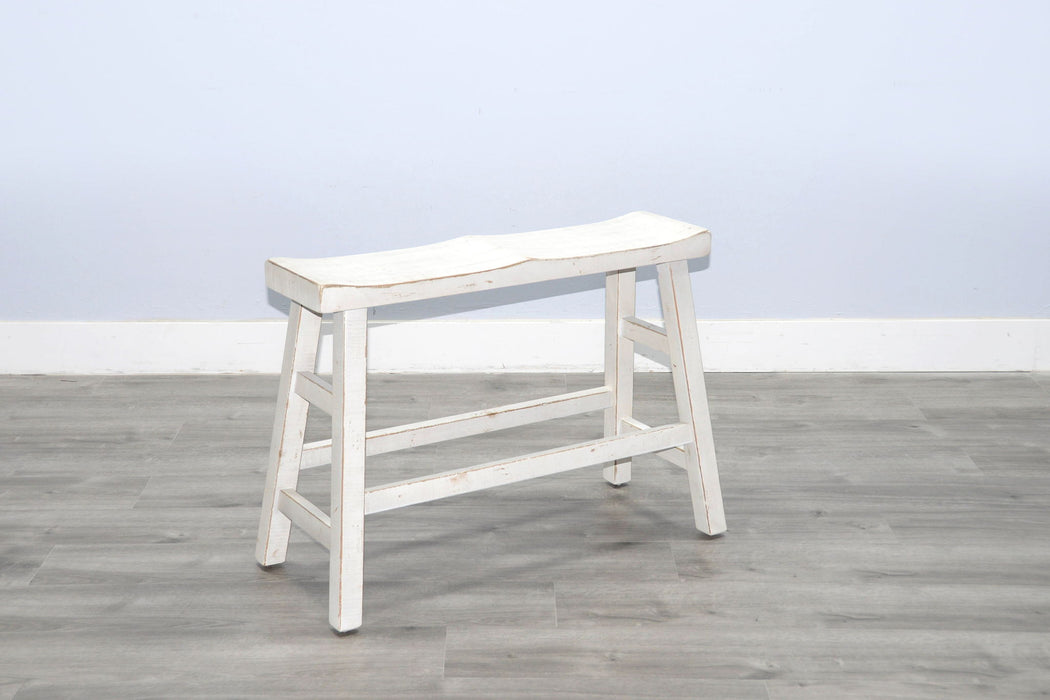 Marina - Bench With Wood Seat