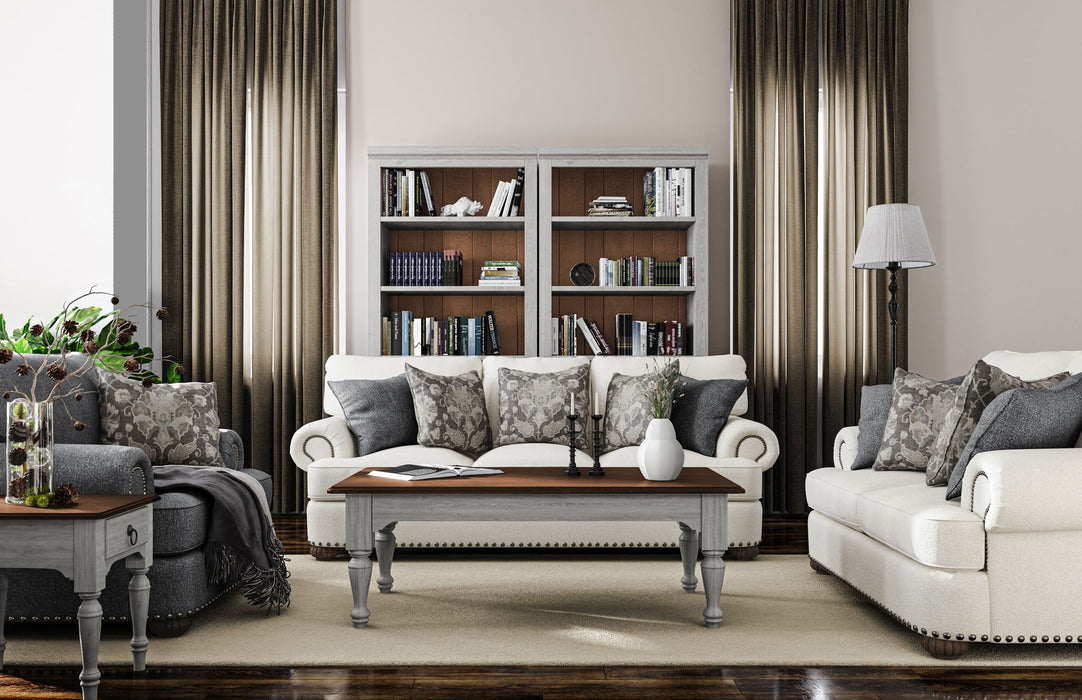 Patterson - Fabric Sofa, Nailhead Trim