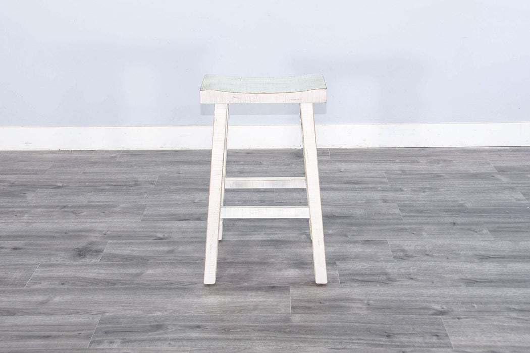 Marina - Stool With Wood Seat (Set of 2)