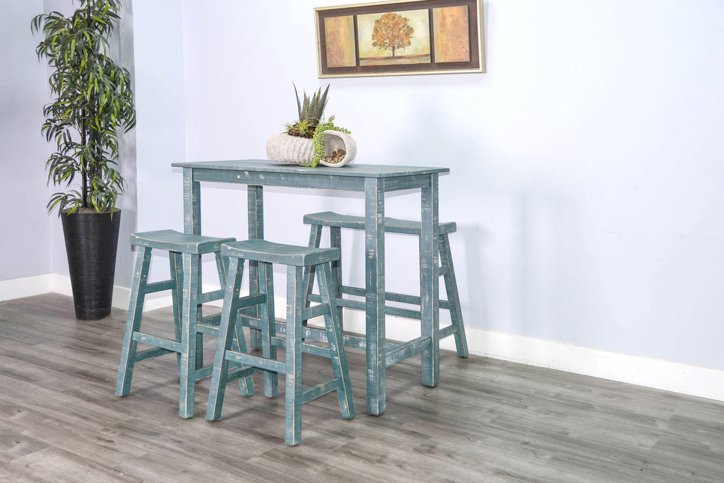 Marina - Bench With Wood Seat