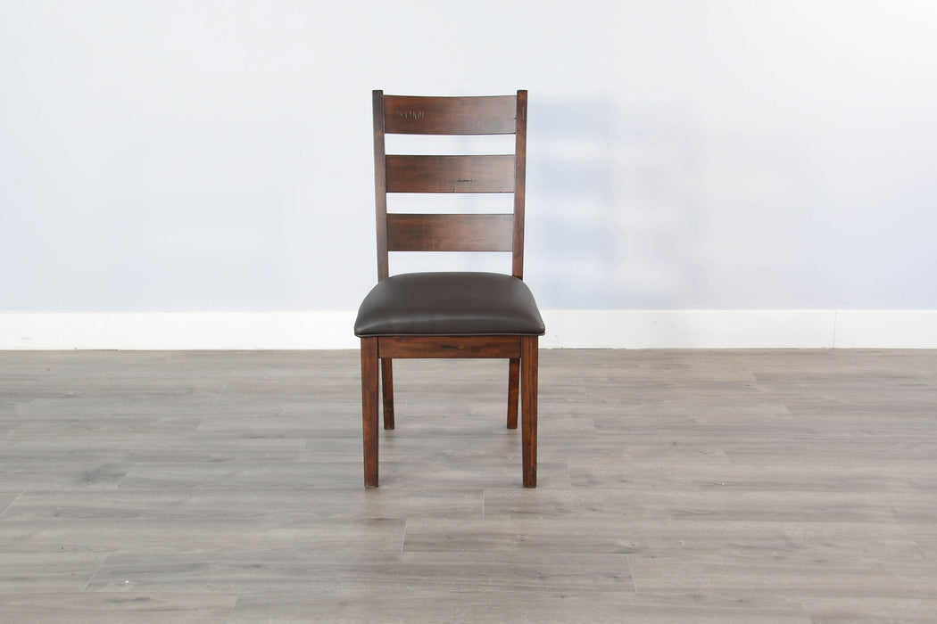 Tuscany - Ladderback Chair, New-Cushion Seat (Set of 2) - Vintage Mocha