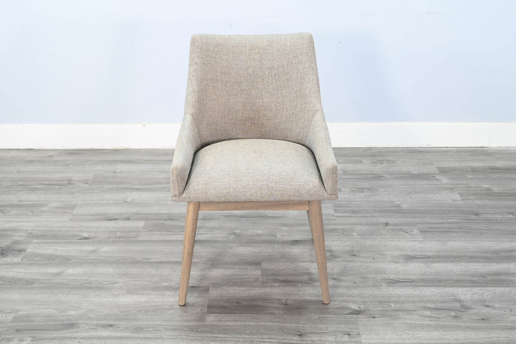 Olivia - Lowback Cushioned Dining Chair (Set of 2) - Wheat