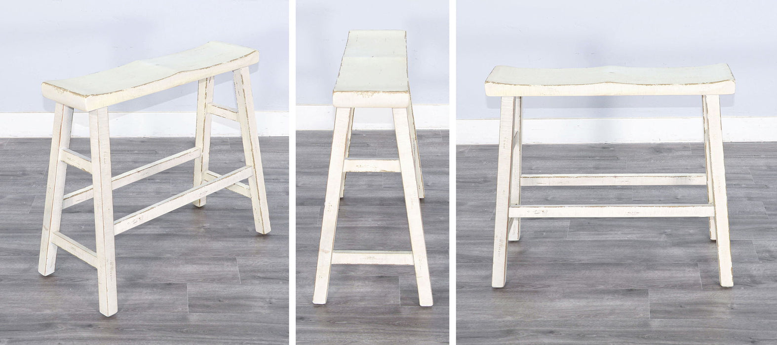 Marina - Bench With Wood Seat
