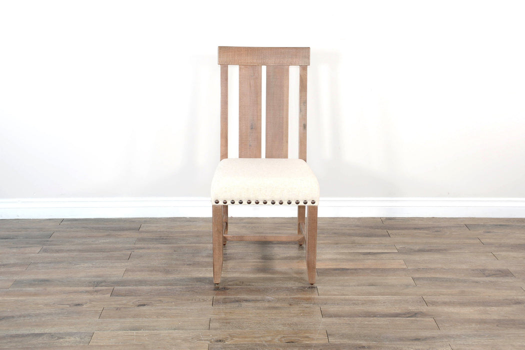Vivian - Double Slat Back Chair (Set of 2) - Desert Rock