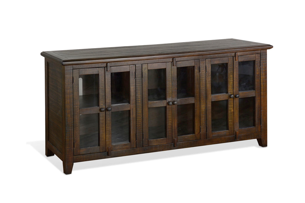 Homestead - 70" TV Console - Tobacco Leaf