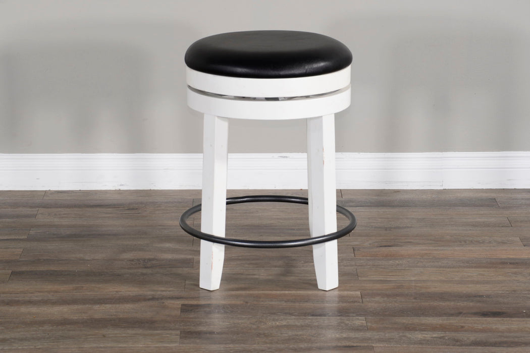 Carriage House - Swivel Stool With Cushion Seat