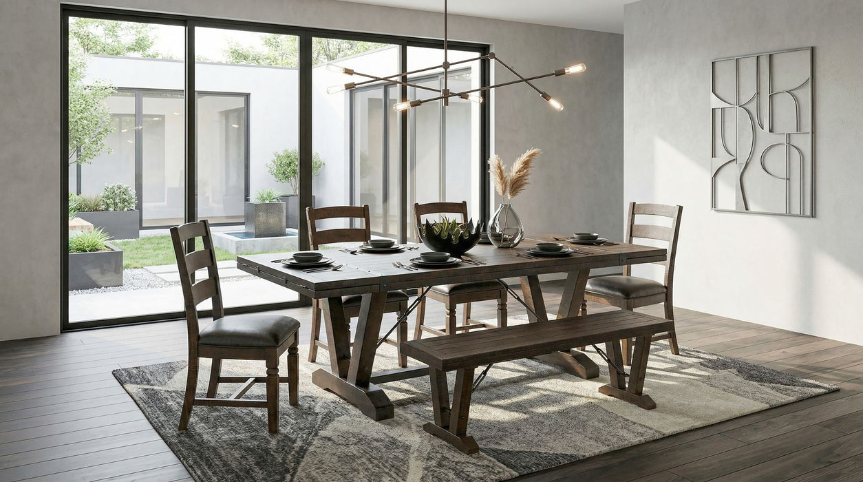 Homestead - Yellowstone Ladderback Dining Chair (Set of 2) - Tobacco Leaf