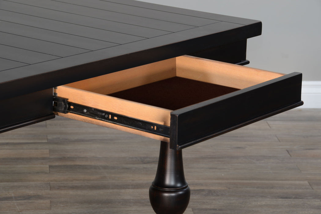 Scottsdale - Dining Table With Extensions With 2 Leaves - Black