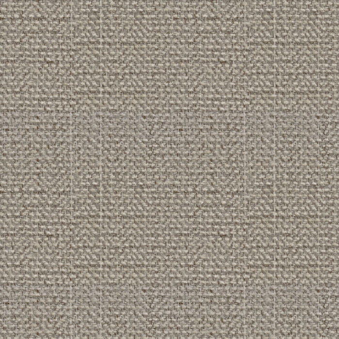 Ronan - Upholstered Gathering Stool With Heathered Beige Fabric (Set of 2) - Rich Brown