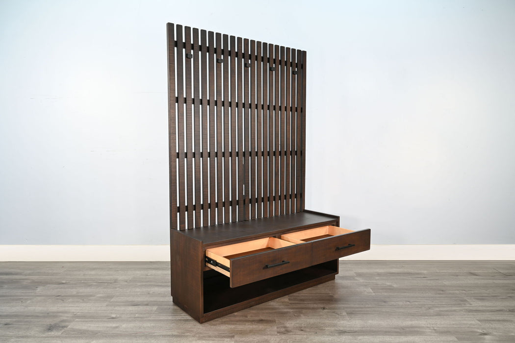 Eliza - Hall Tree With Bench