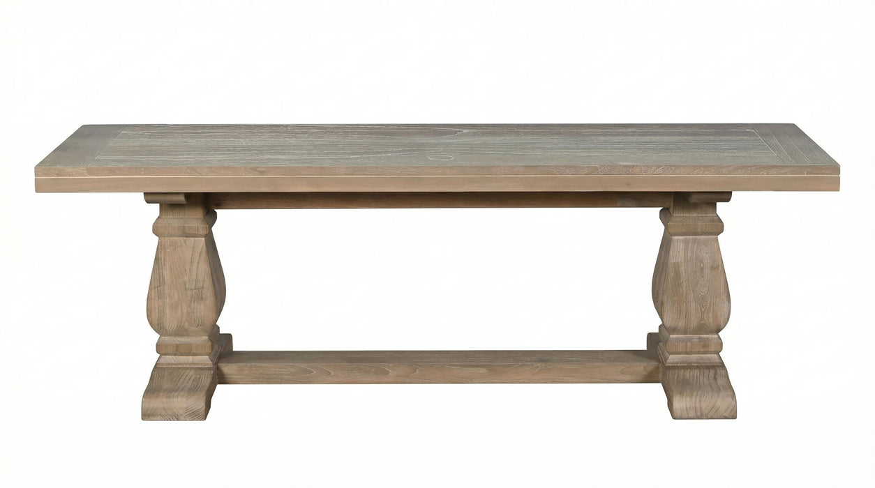 Gianna - Wood Dining Bench - Wheat