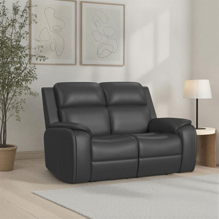 Ziggy - Power Reclining Loveseat With Power Headrest, Lumbar, Heat & Massage