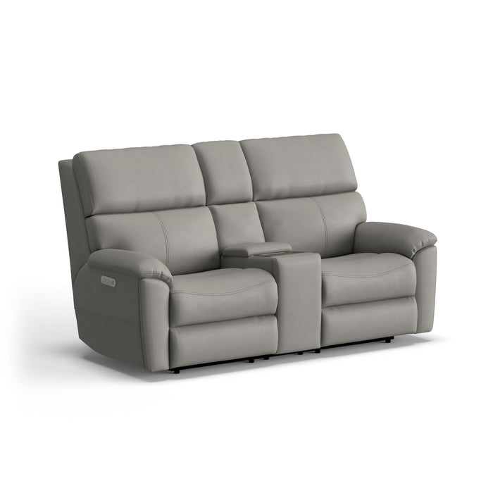 Porter - Power Reclining Loveseat With Console, Power Headrest, & Lumbar