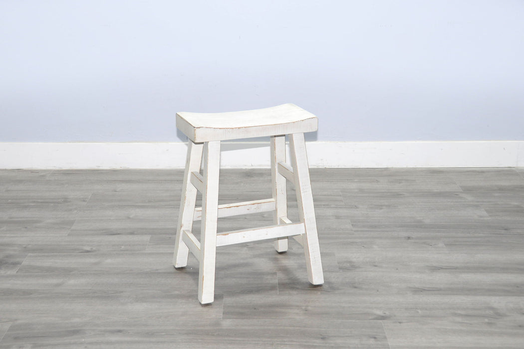 Marina - Stool With Wood Seat (Set of 2)