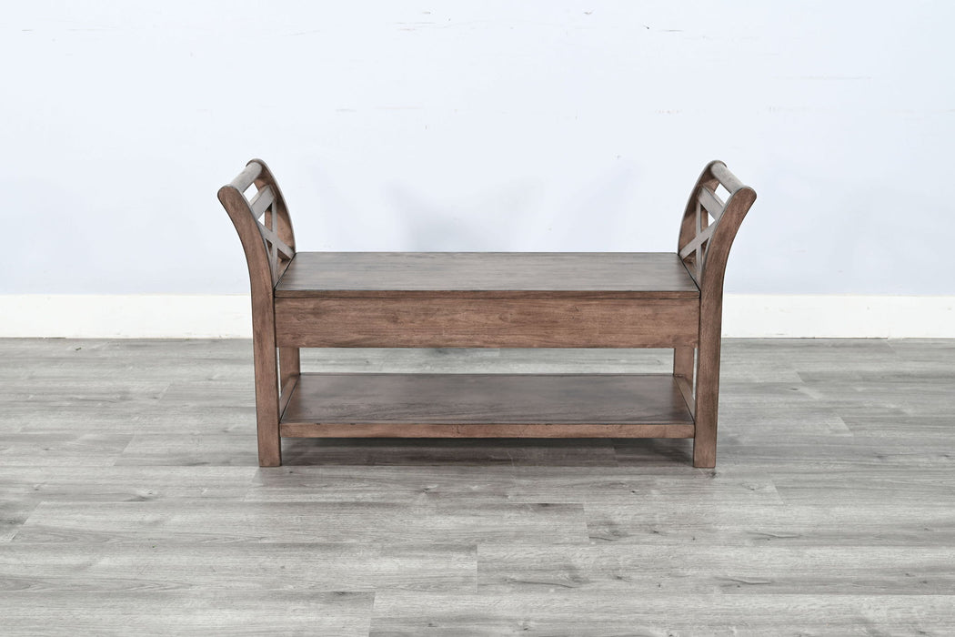 48" Accent Bench With Storage
