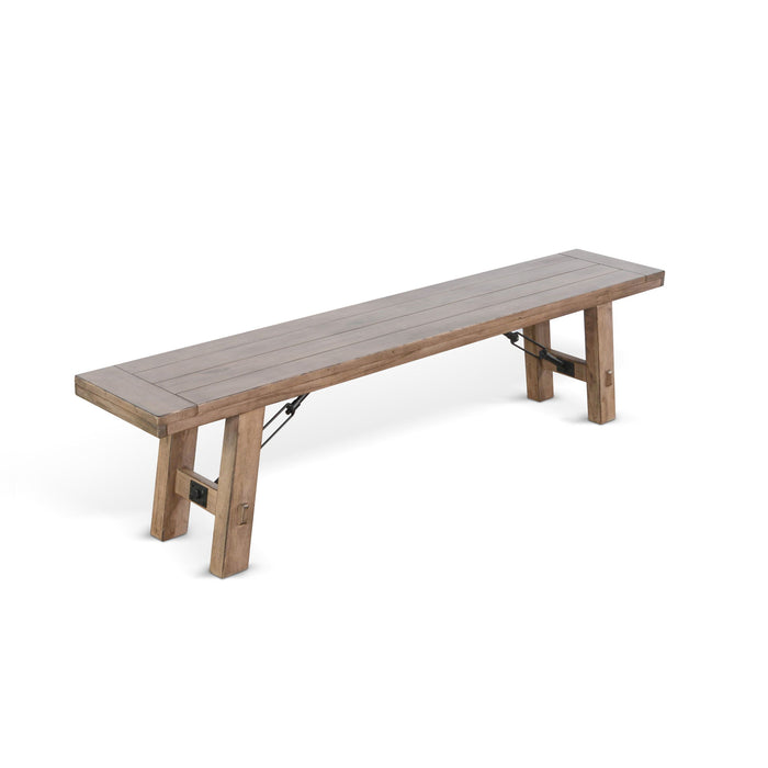 Doe Valley - Bench - Light Brown