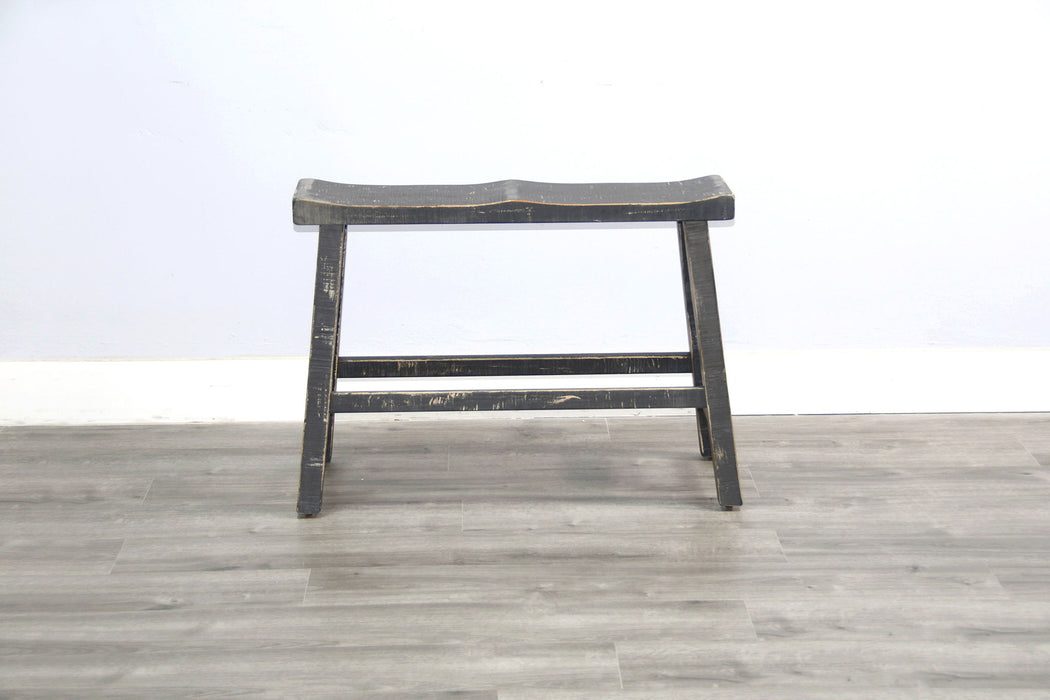 Marina - Bench With Wood Seat