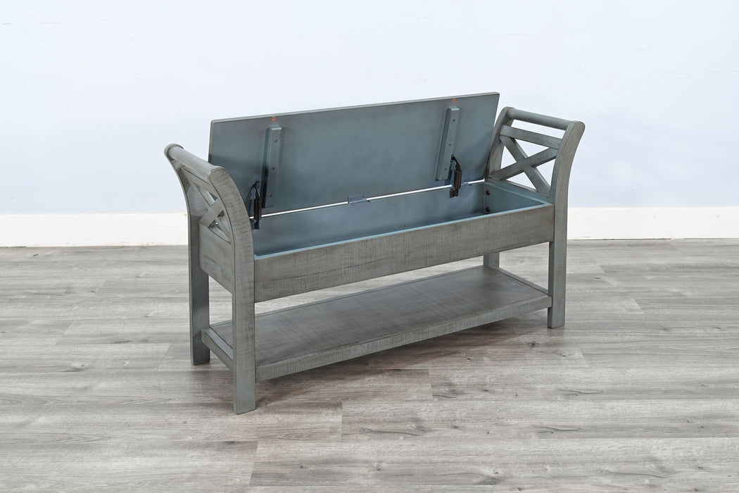 48" Accent Bench With Storage