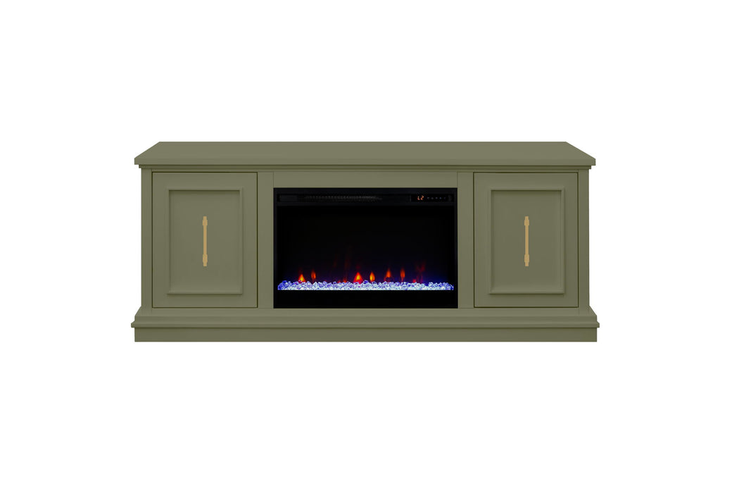 Jordan - Fireplace TV Stand