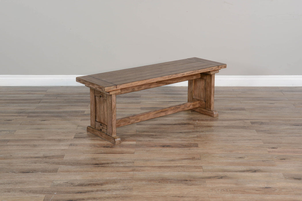 Doe Valley - Wood Side Bench - Buckskin