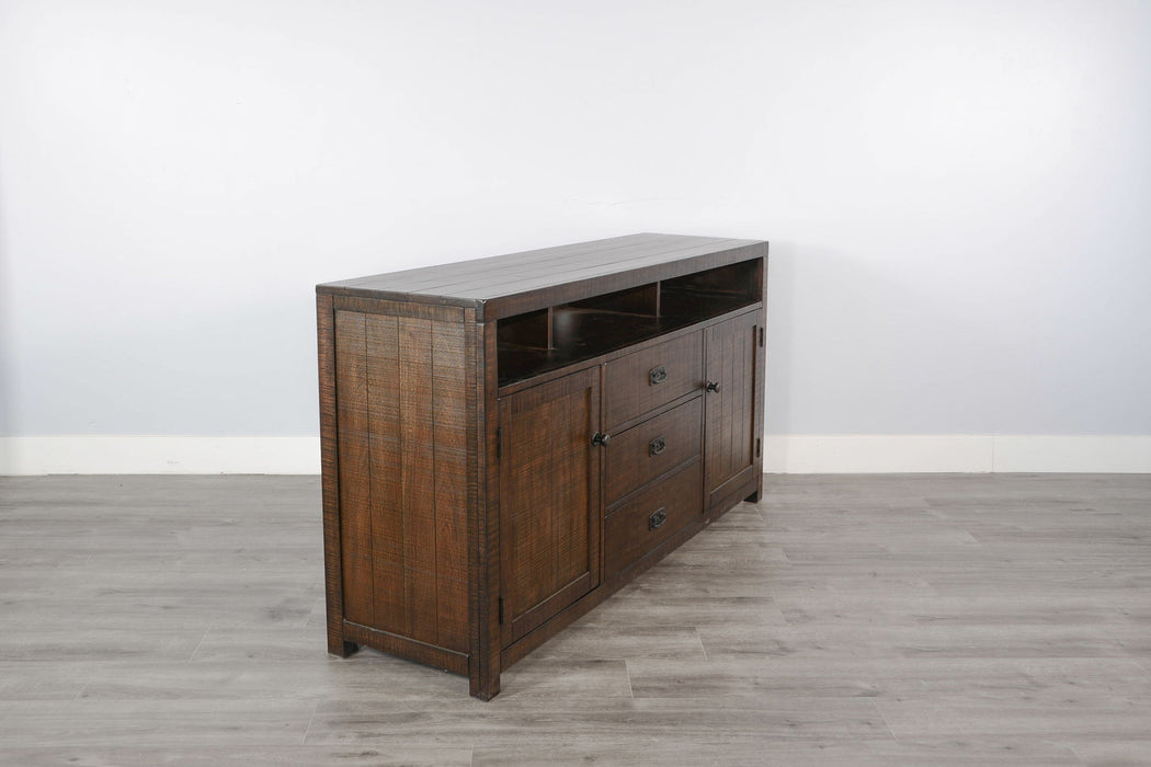 Homestead - 66" TV Console - Tobacco Leaf