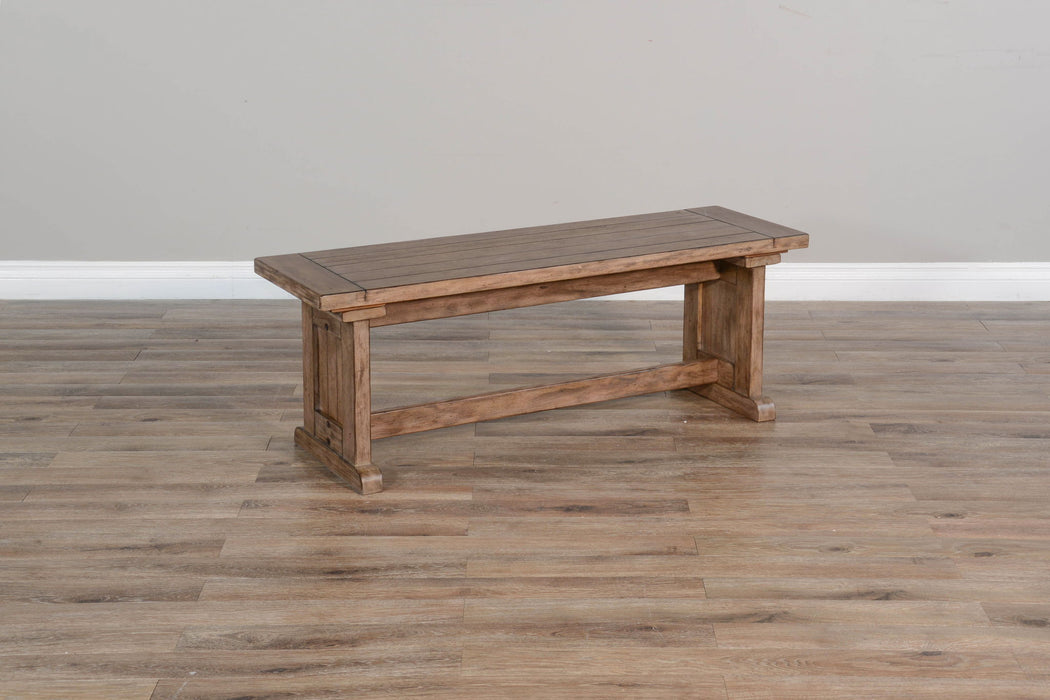 Doe Valley - Wood Side Bench - Buckskin
